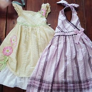 BUNDLE of 2 spring dresses